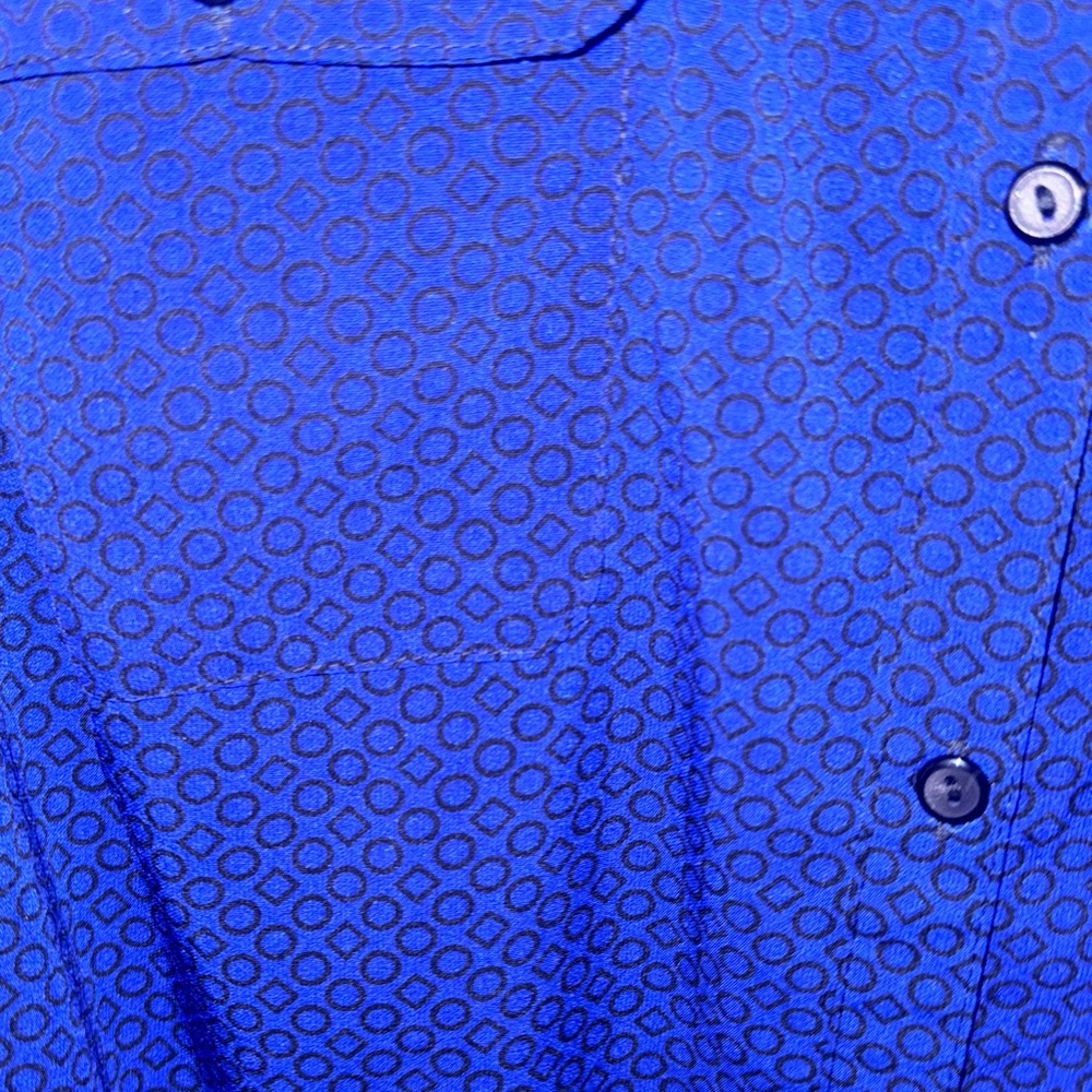 Studio Works Geometric button down blouse - Picture 4 of 4